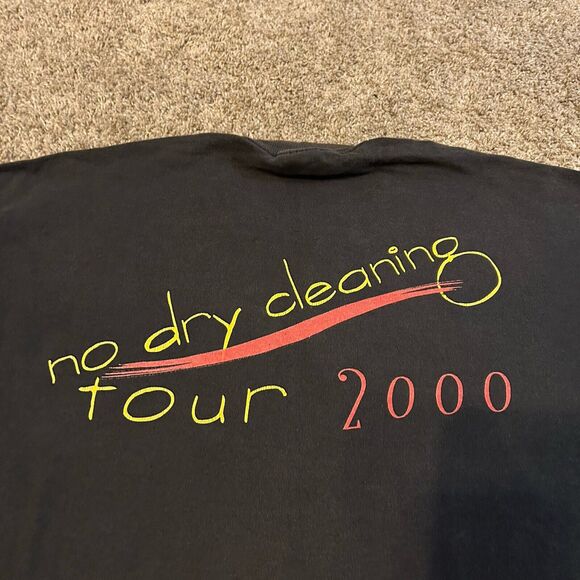 Vintage Steve Earle No Dry Cleaning Tour T Shirt Size Mens XL Rock Blues Band - Picture 4 of 8